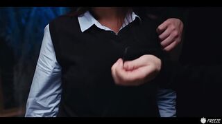 Female Security Gal Tricked Into Giving Tugjob - Italian Playgirl Layla Scarlett Time Stop Freeze Porn