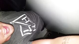 Hawt College Playgirl Tries Gloryhole and gets Used