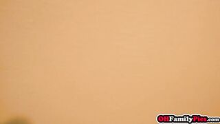 Small teen Moka Mora drank large ramrod and enjoyed coarse anal-act of love
