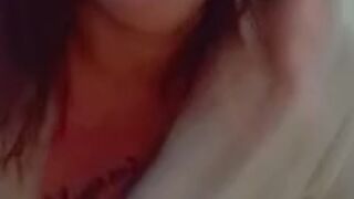 Thick brunette hair big beautiful woman breasty angel just loves to have enjoyment in a robe