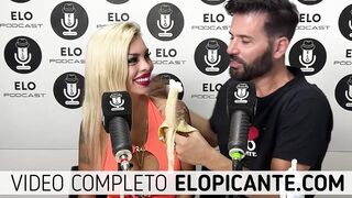 CHICHA LOCA PRUEBA LA BANANA CON ELO PODCAST