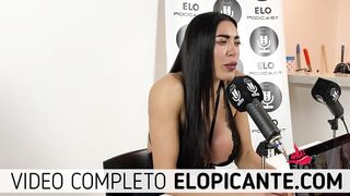PAMELA POMBO ACEPTA RETO DE ELO PODCAST DE TRAGARSE LA CREMA!