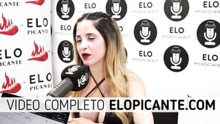 Divina Maru come el chupetin Bon Bon Bum en el cuarto picante de Elo Podcast