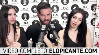 MIELSITA Y ALMENDRA MUESTRAN LA TANGA EN EL CUARTO PICANTE