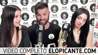 MIELSITA Y ALMENDRA MUESTRAN LA TANGA EN EL CUARTO PICANTE