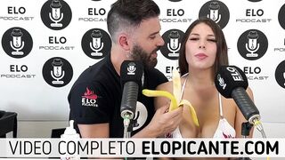 MILI ZANOTTI PRUEBA LA BANANA DE ELO PODCAST