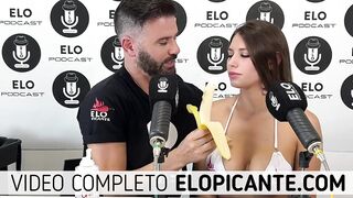 MILI ZANOTTI PRUEBA LA BANANA DE ELO PODCAST