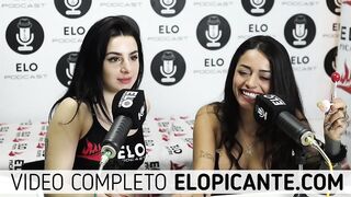 ALMENDRA Y LIZZY CHUPAN EL CHUPETE DE ELO PODCAST