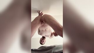 Early morning anal play