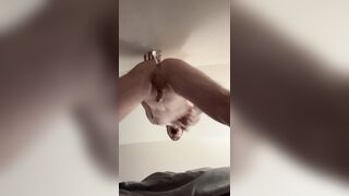 Early morning anal play