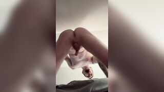 Early morning anal play