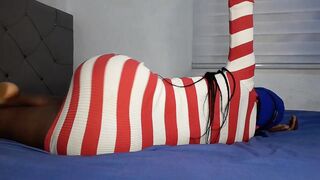 That babe gave me all that booty when that babe payed me a visit. Hahaha