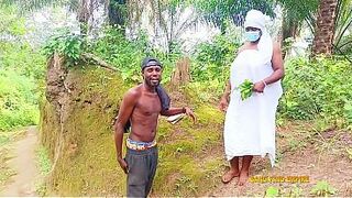 Older big beautiful woman female-dom have a fun BigDick Hardcore village road sex during evangelism days