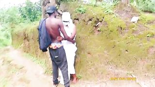 Older big beautiful woman female-dom have a fun BigDick Hardcore village road sex during evangelism days