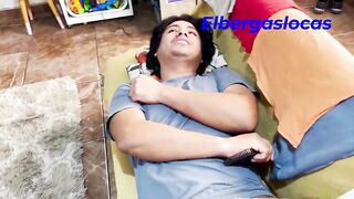 My stepbrother loves studs, so I had to have wild, delightful, and intensive sex with him to make him like chicks.