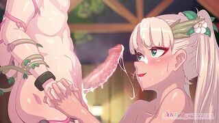 Manga hotty gives an fantastic blow job