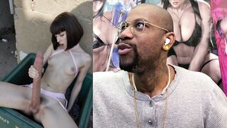 Transgender Playgirl Cums Hard As That babe Gets Anal Drilled, Small Teen Hands Free Cums All Over Herself, Lengthy Shlong Transgender Beauty In A Dumpster Gets Hard For U, AI Generated