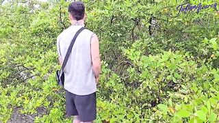 I've a 3some with my boyfriend and his ally on the beach