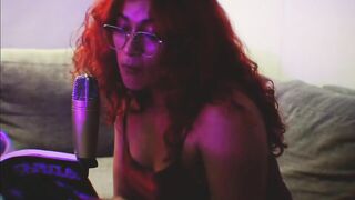 Excitement for intellectual redheads