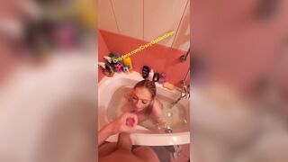 this guy cummed on me and wiped it on my tongue