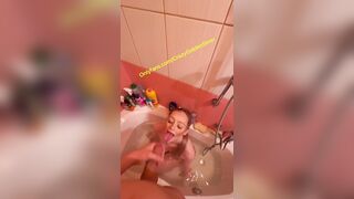 this guy cummed on me and wiped it on my tongue