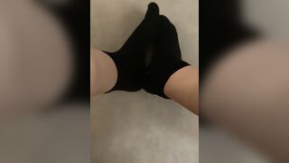POV - U’re Watching Rosie’s Sock Tease and Lotion