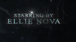 This debut is so hawt! The newbie Ellie Nova is taking Lancelot's large jock