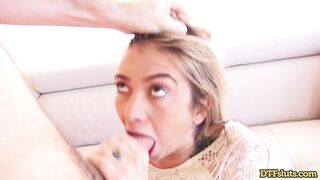 DTFsluts - Outdoor anal floozy Kat Dior gets stretched out