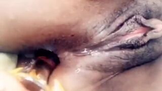 PrettyAnalPrincess Pounds Dark hole w Glass Plug. Gape Me Dad.