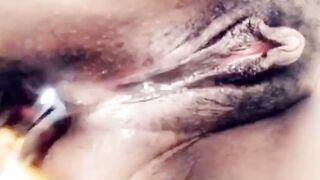 PrettyAnalPrincess Pounds Dark hole w Glass Plug. Gape Me Dad.