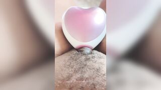 Large Bulky Swollen Love button Vs/ Suction Heart So juicy ???? Full vid On OF