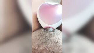 Large Bulky Swollen Love button Vs/ Suction Heart So juicy ???? Full vid On OF