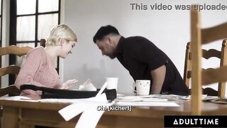 ADULT TIME - Skye Blue Screws Her Bestie's Cheating Fiancee To Cure His Cold Feet! GERMAN SUBTITLES
