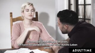 ADULT TIME - Skye Blue Screws Her Bestie's Cheating Fiancee To Cure His Cold Feet! GERMAN SUBTITLES