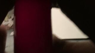 This guy made me ride my humongous sex-toy 'coz i was a bad doxy