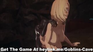 Goblins Cave Doggy Domination: Trapped mother I'd like to fuck Gets Her Holes Hammered in Hardcore Team fuck!