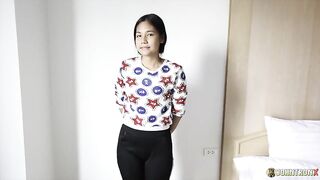 JohnTronX - Youthful Thai playgirl gets her curly moist cunt plowed