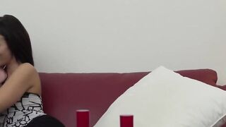 Ass and pussy licking with two amazing MILFs