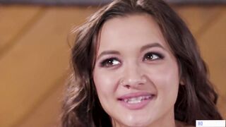 Road trip turns into a wild lesbian foursome