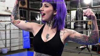 Female Wrestling Domination Victory Poses Submission