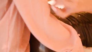 2-5.2 Emy fucking Emma in Latex with Strap on me Dildo Cum