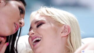 Squirting pussy for birthday! - Chloe Cherry and Judy Jolie