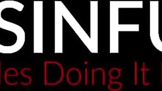 Lesbian sailor pussy shared by two tongues and fingers