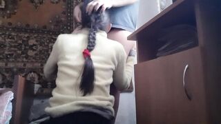 Hard sex of a real lesbo pair - Lesbo_illusion