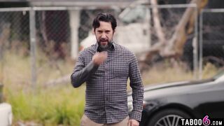 Black mother I'd like to fuck hotty not impressed by her siblings boyfriend who tried to fuck her