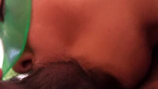 Mexicanita hawt me chupa la verga y se toma mi goo - JEZSEXYKA