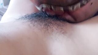 I masturbate my slender girlfriend, then I lick her cunt until that babe got an climax - JEZSEXYKA