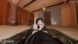 VR Conk: Slutty Teen Chani Sucks And Bangs Paul's Knob In Dune Cosplay Porn Parody pt.1