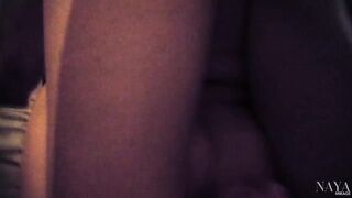 Licking stepdaughter snatch , banging and cumming twice on her throat.