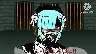 Rem from rezero in gacha club manga